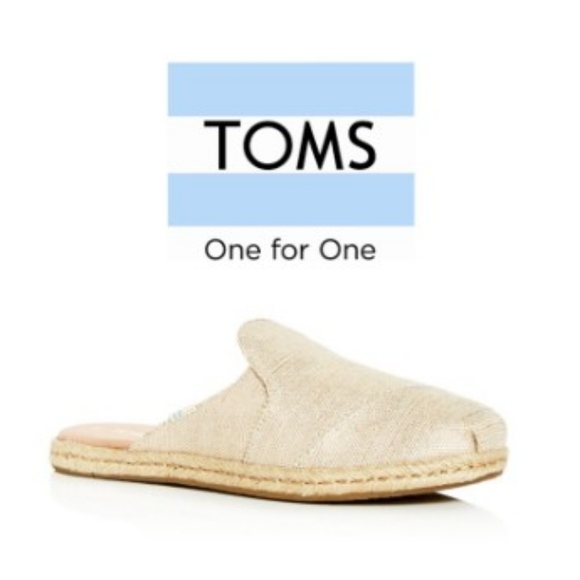 Toms Shoes - 2×$40 TOMS Women Nova Vegan Espadrille Mules